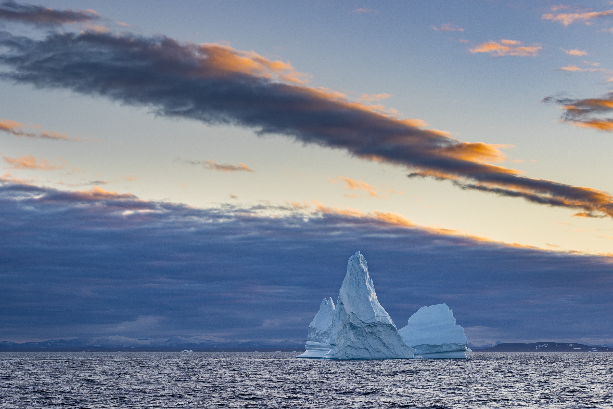 Iceberg Off Baffin Island at Sunset, Canada, Richard I'Anson Iceberg Off Baffin Island at Sunset, Canada, Richard I'Anson