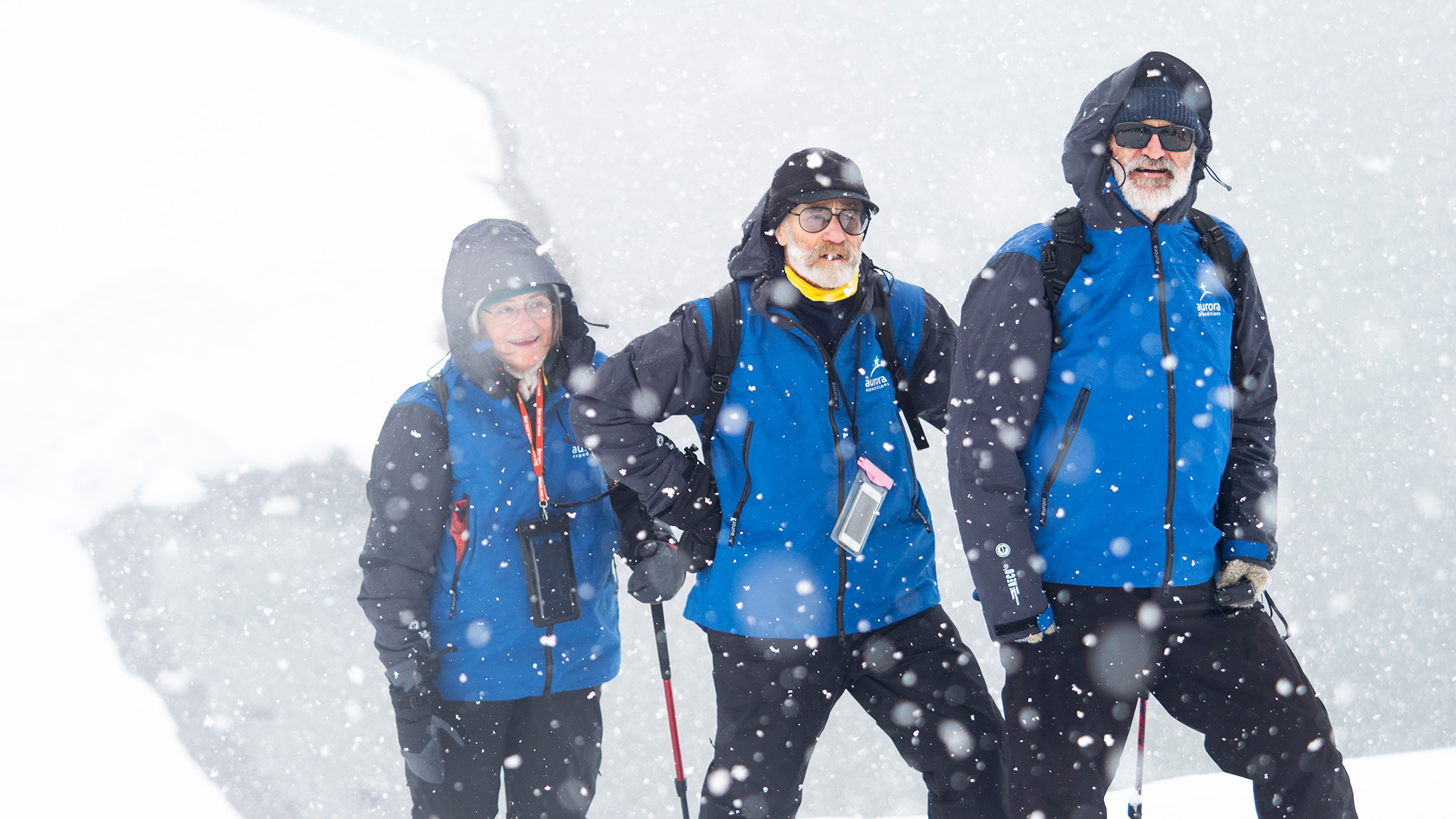 Expeditioners in the Snow, Antarctica, Lauren Bath-min Expeditioners in the Snow, Antarctica, Lauren Bath-min