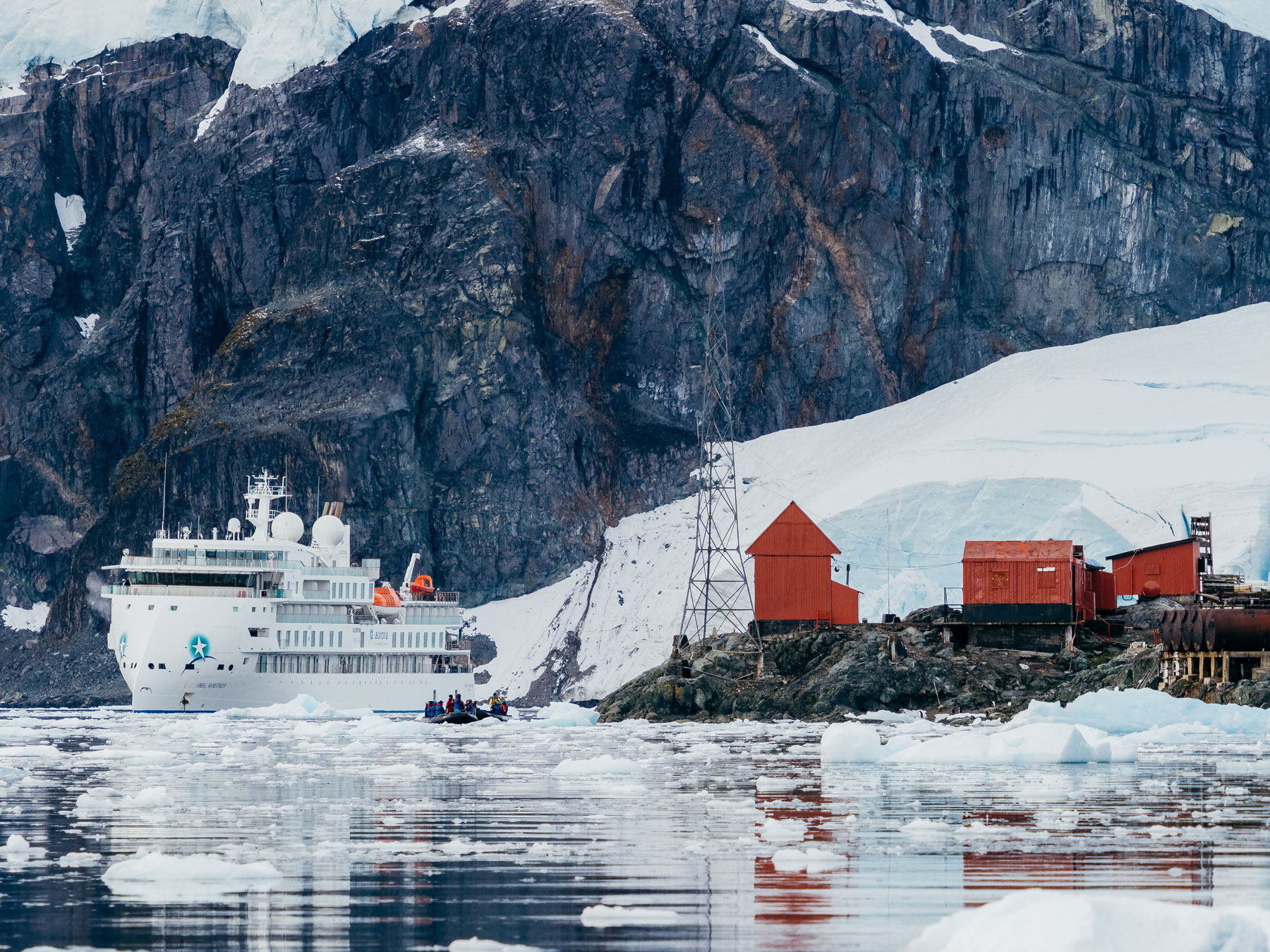 Antarctica Cruises 2023 2024 Aurora Expeditions   Brown Station Paradise Harbour Antarctica Matt Horspool 